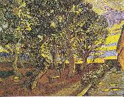 Garden of the Hospital Saint-Paul Vincent Van Gogh